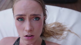 SecretCrush4K – Blonde fucked in the ass and squirts with latex dress